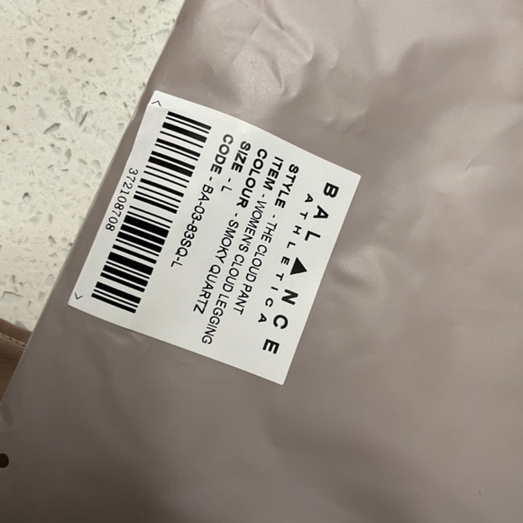 Balance athletica the cloud pant- smoky quartz size L - Picture 3 of 3